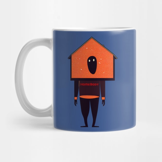 Funny Home Body Introvert by Spice Flow Designs